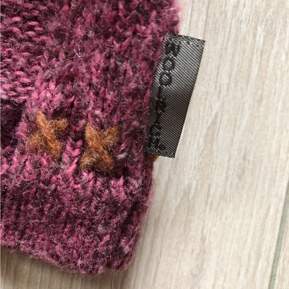 Vintage Woolrich 1/4 Zip Wool Sweater in Berry Heather Size M - Picture 10 of 10